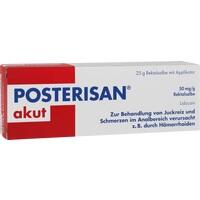 POSTERISAN akut 50 mg/g Rektalsalbe