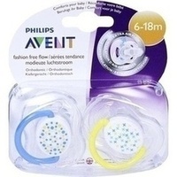 AVENT Schnuller Freeflow Trend 6-18 Mon.BPA-frei
