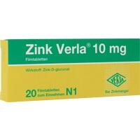 ZINK VERLA 10 mg Filmtabletten
