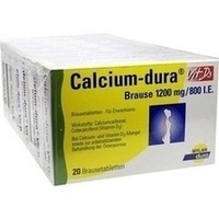 CALCIUM DURA Vit D3 Brause 1200 mg/800 I.E.